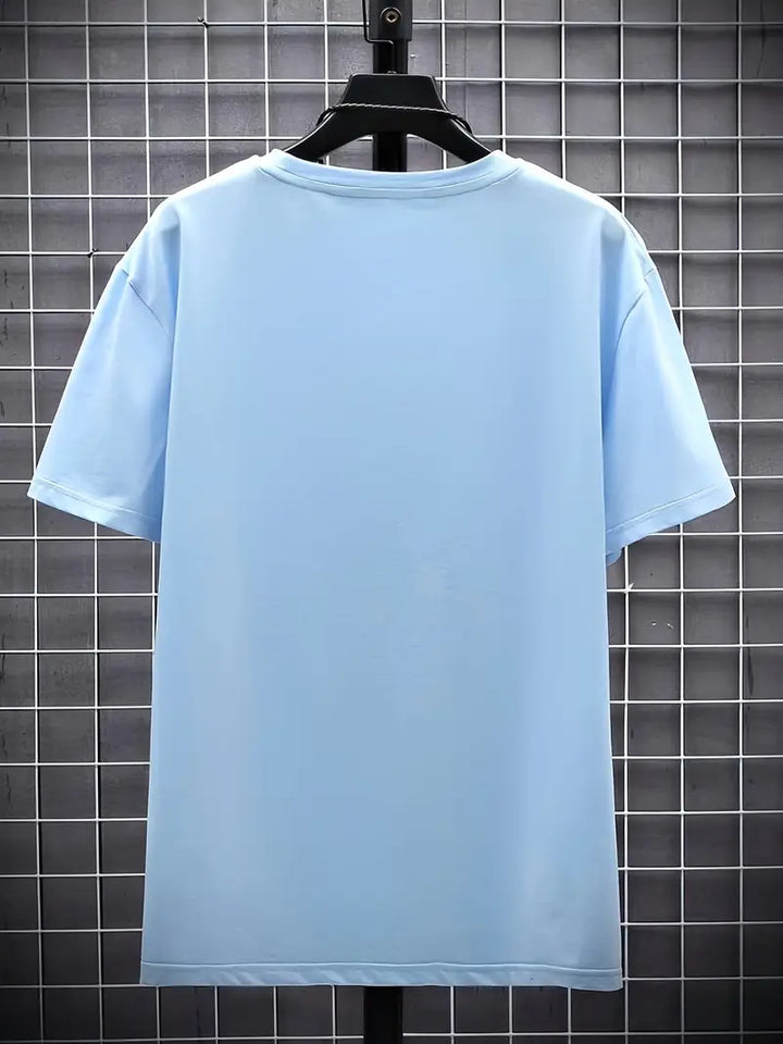 Trevor - Playera de cuello en V con tacto suave
