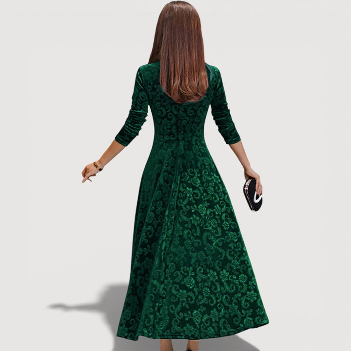 Orliya - Vestido de noche lujoso de tacto suave