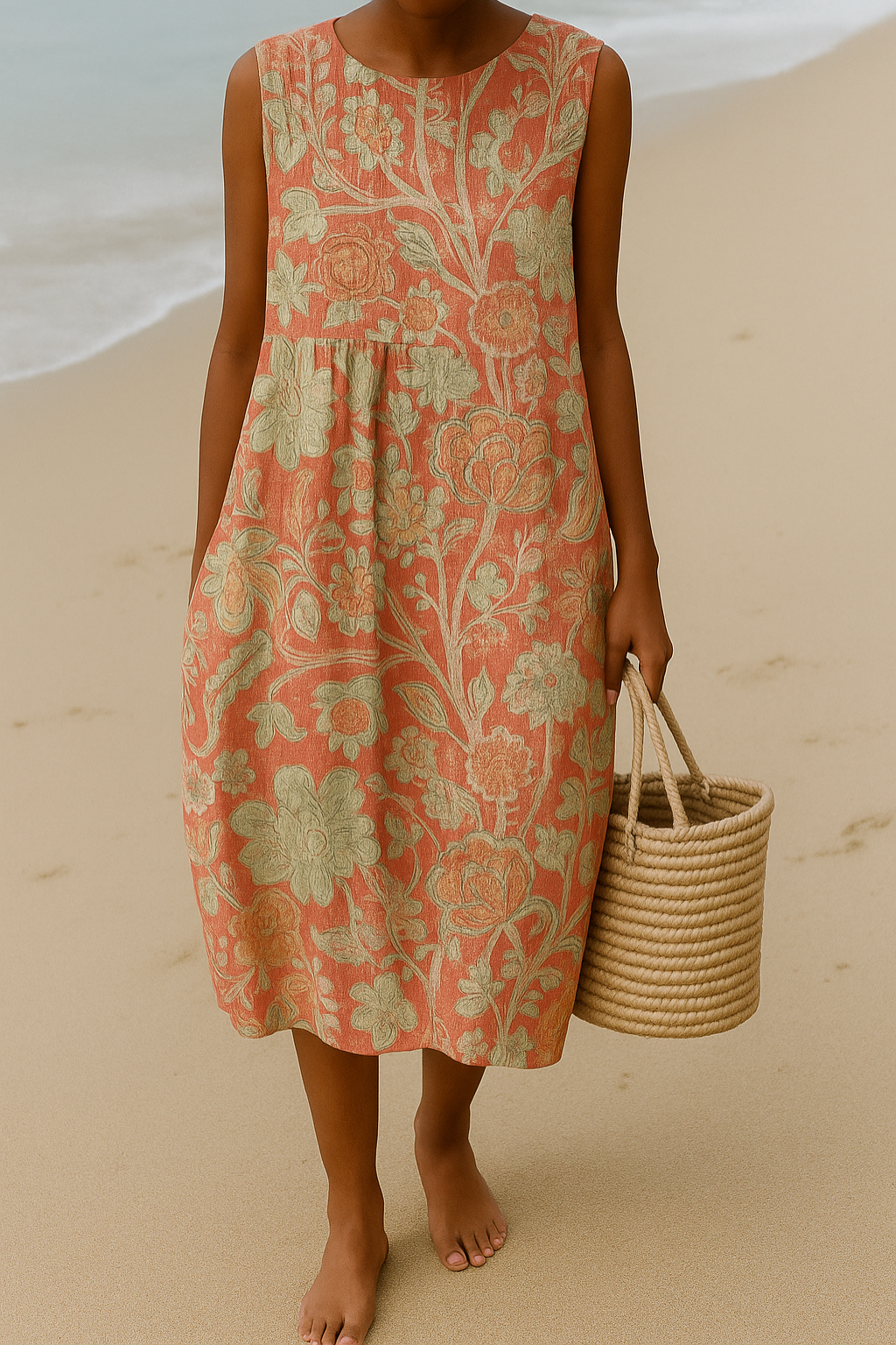 Avery - Elegante vestido floral informal