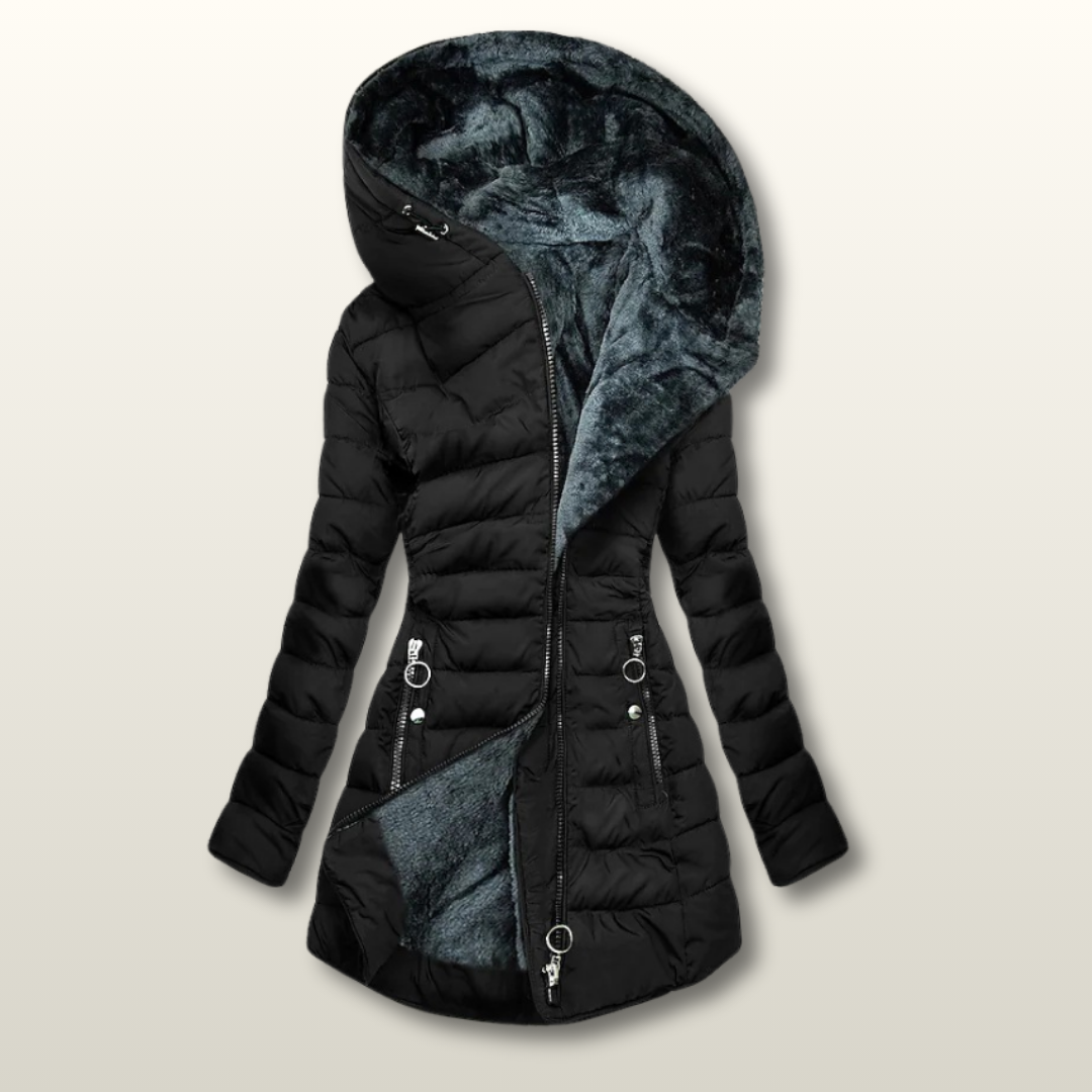 Charlotte - Abrigo con Capucha Casual Estiloso