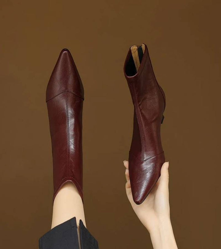 Amelia - Botines de tacón elegantes