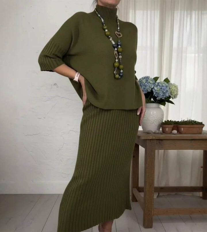 Thea - Conjunto de Dos Piezas Casual Estiloso