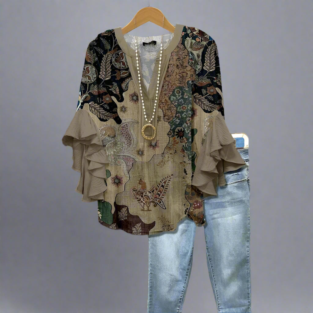 Taliah - Blusa elegante y casual