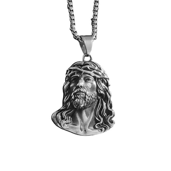Sairo - Collar con Colgante de Cabeza de Jesús
