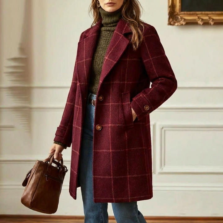 Loralyse - Abrigo Casual Estiloso