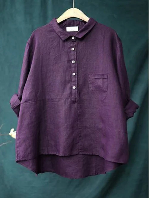 Koriel - Blusa de tacto suave