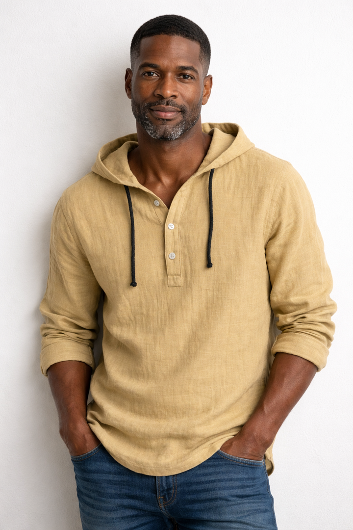 Alton - Sudadera de lino transpirable