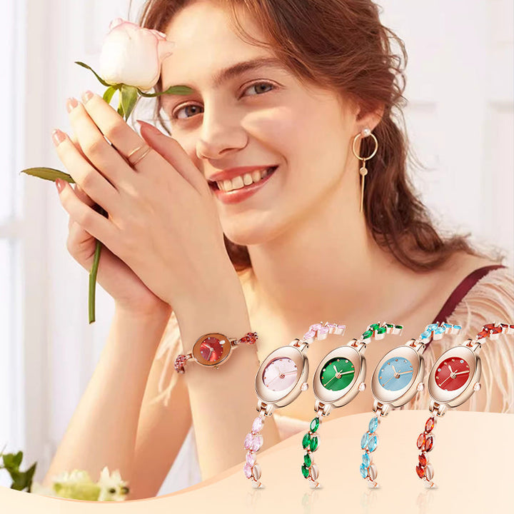 Vianne - Reloj de pulsera brillante