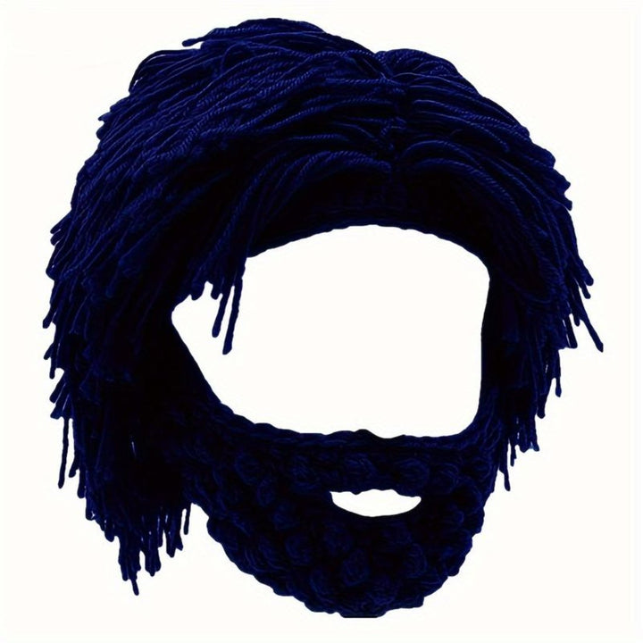 Braviron - Gorro con Barba Tejida