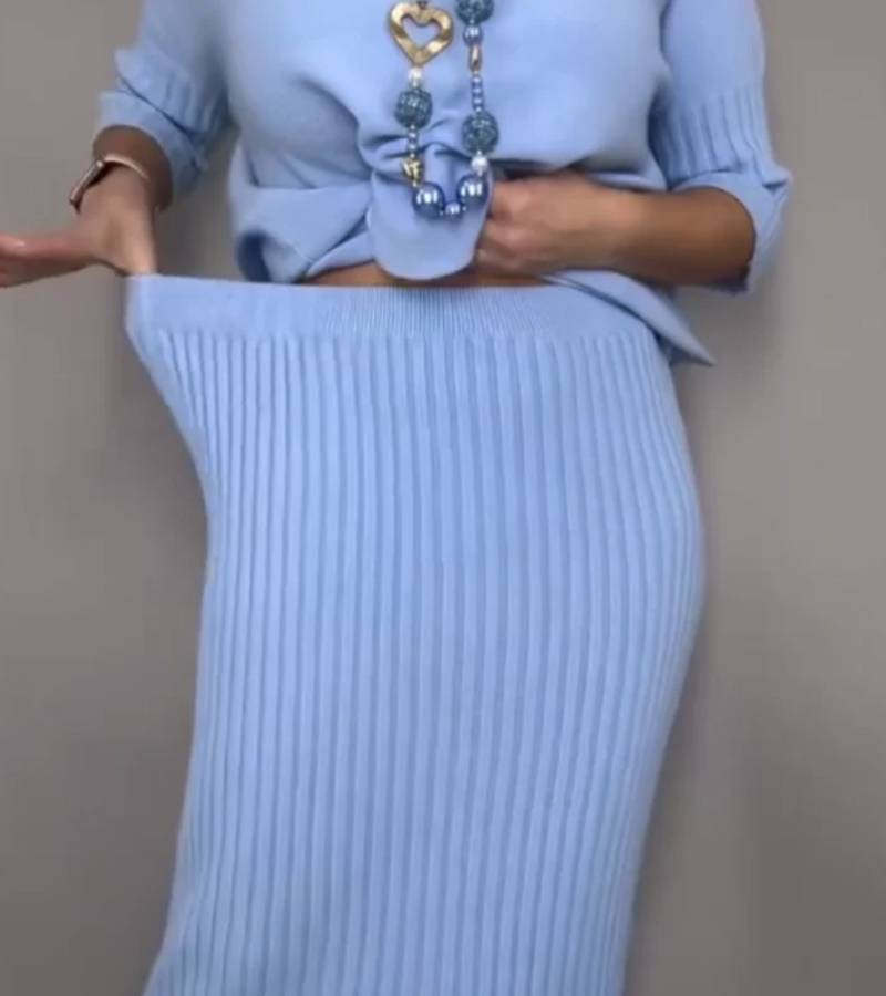 Thea - Conjunto de Dos Piezas Casual Estiloso