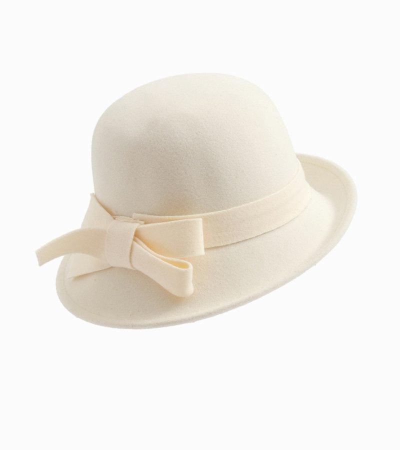 Magnolia - Sombrero Cloche Elegante con Ala