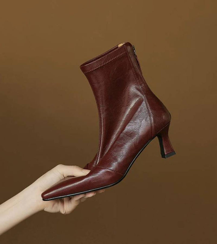 Amelia - Botines de tacón elegantes