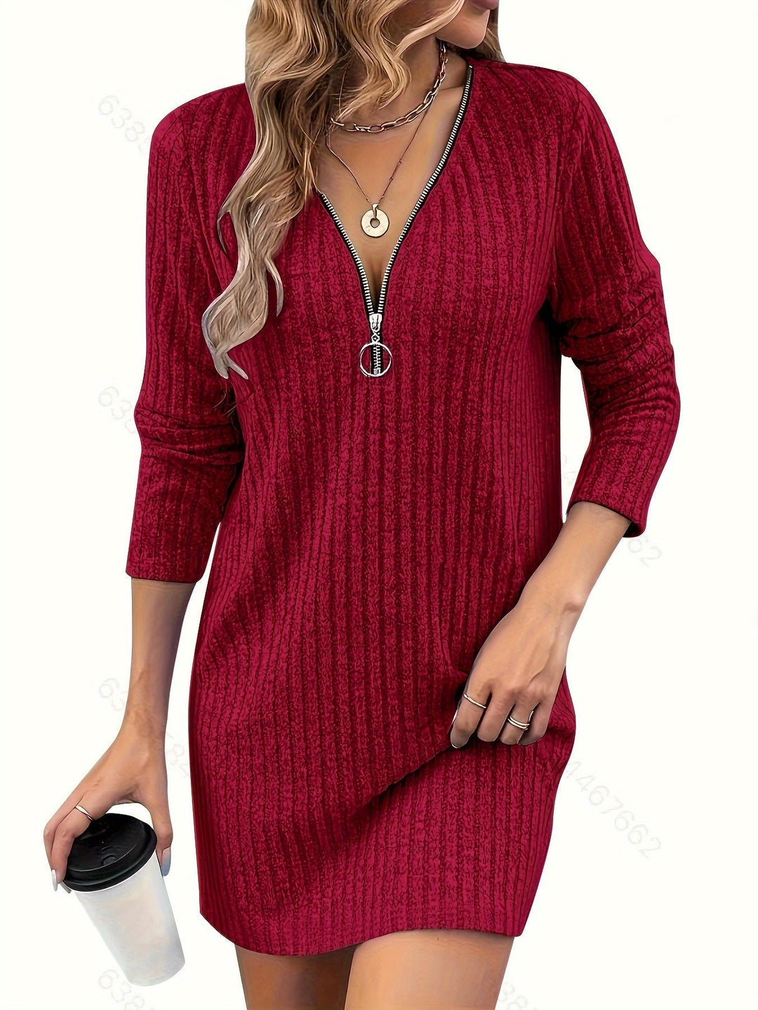 Aenora - Vestido Mini Casual Estiloso