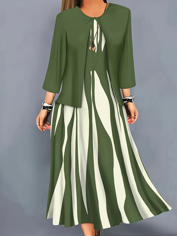 Zarabeth - Vestido Midi Casual Estiloso