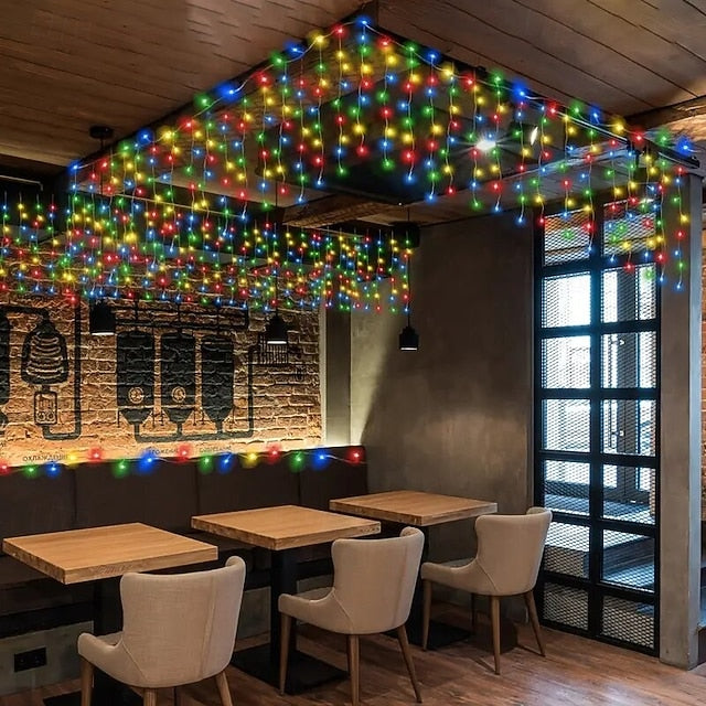 Audrey - Luces LED Colgantes de Carámbano para Exterior