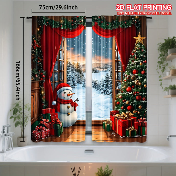 Aurielyn - Cortina Decorativa Navideña