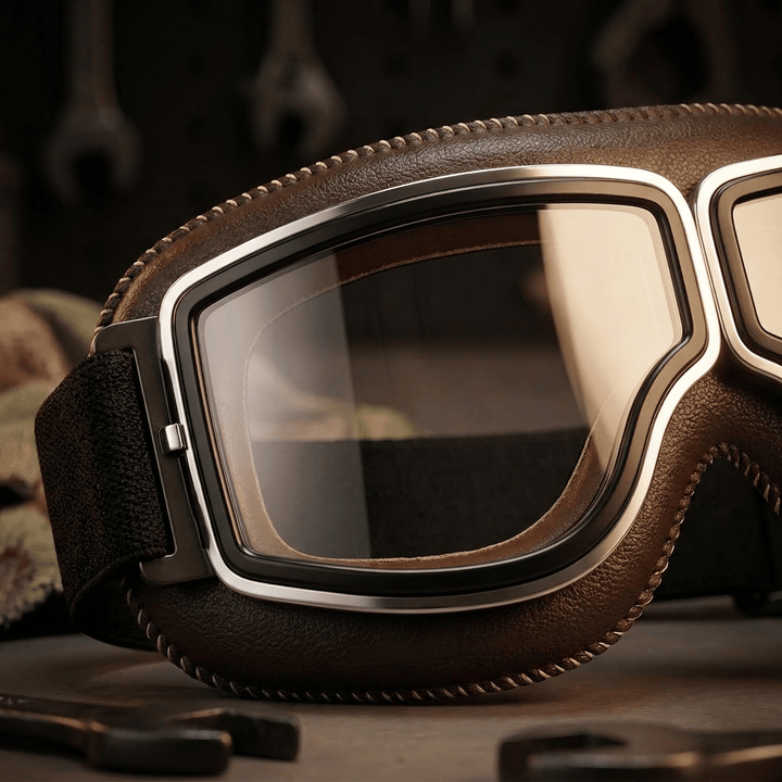 Alaric - Lentes vintage para moto