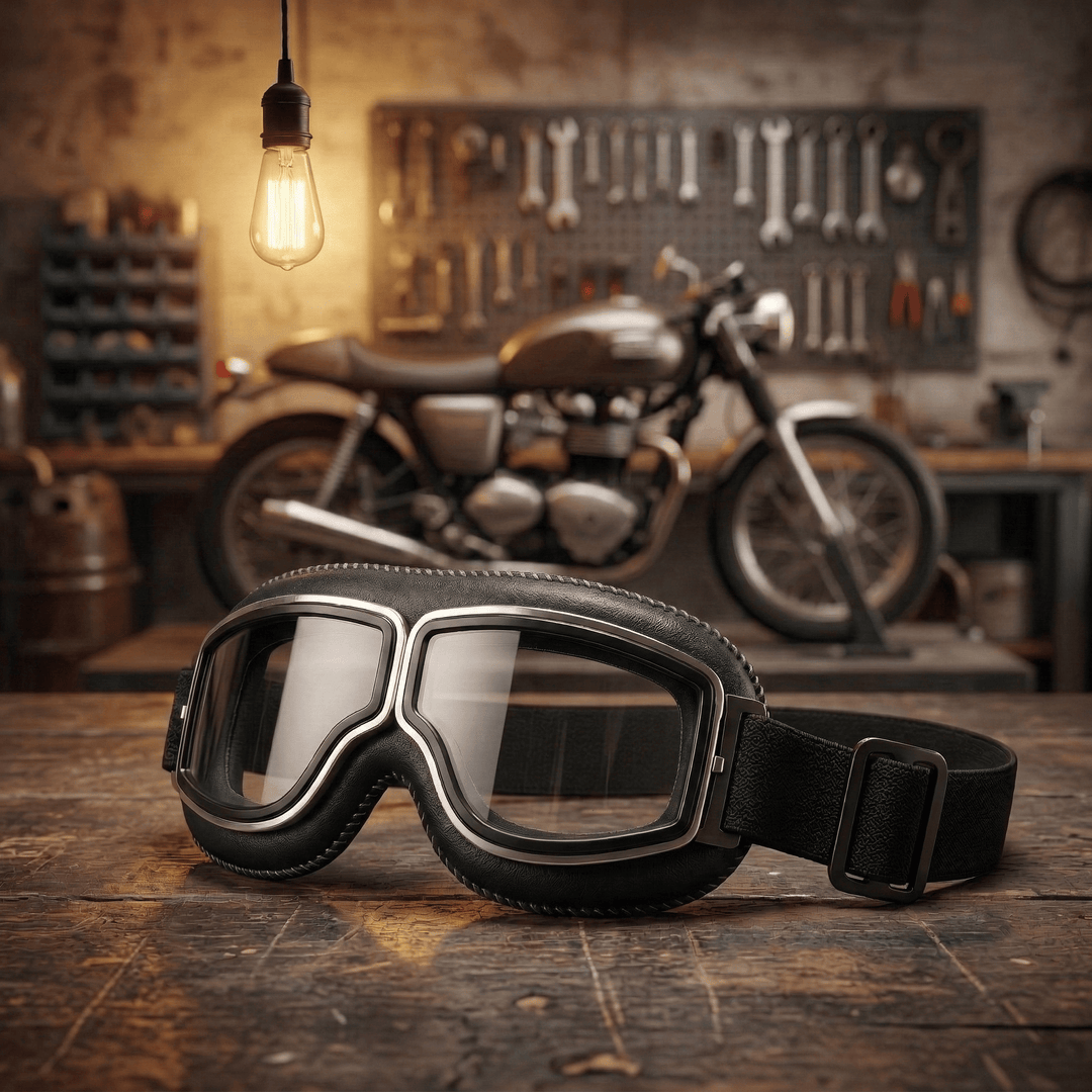 Alaric - Lentes vintage para moto