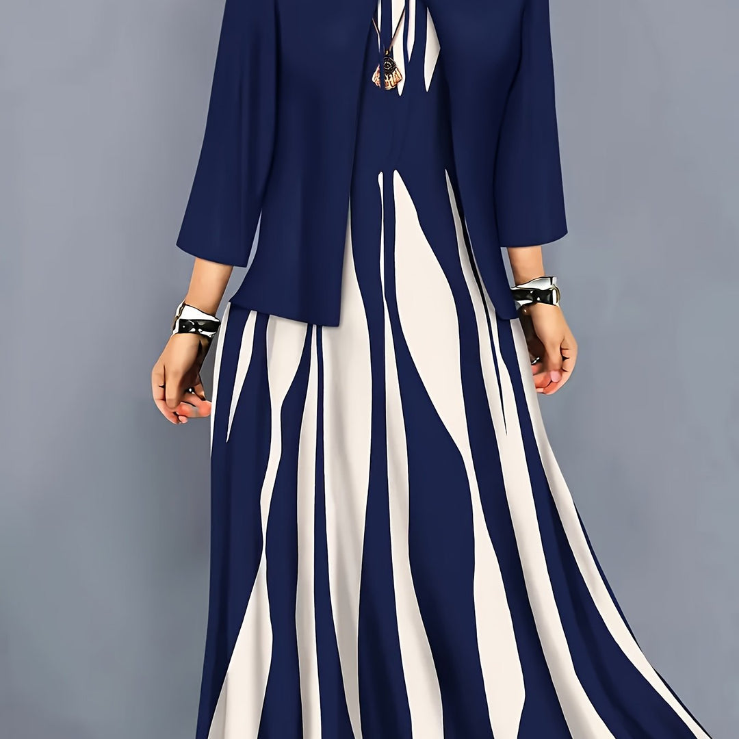 Zarabeth - Vestido Midi Casual Estiloso