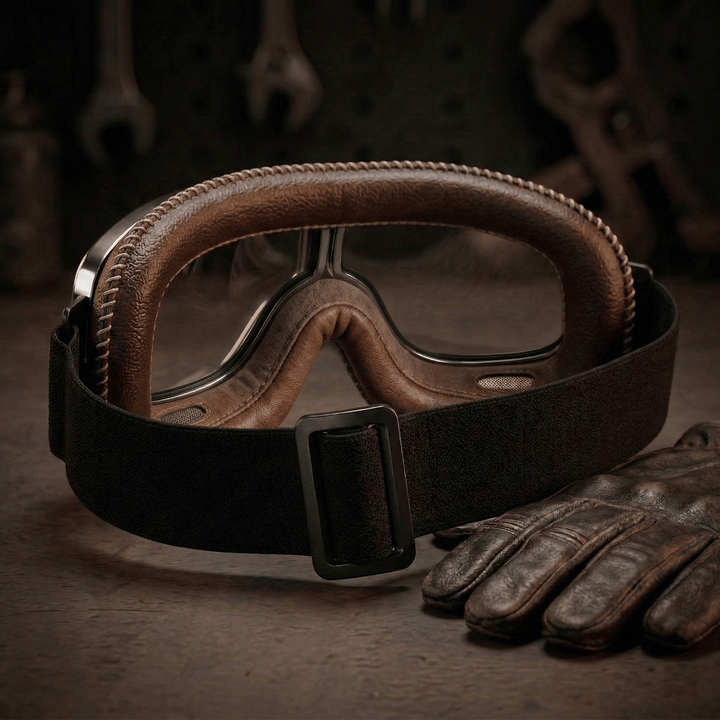 Alaric - Lentes vintage para moto