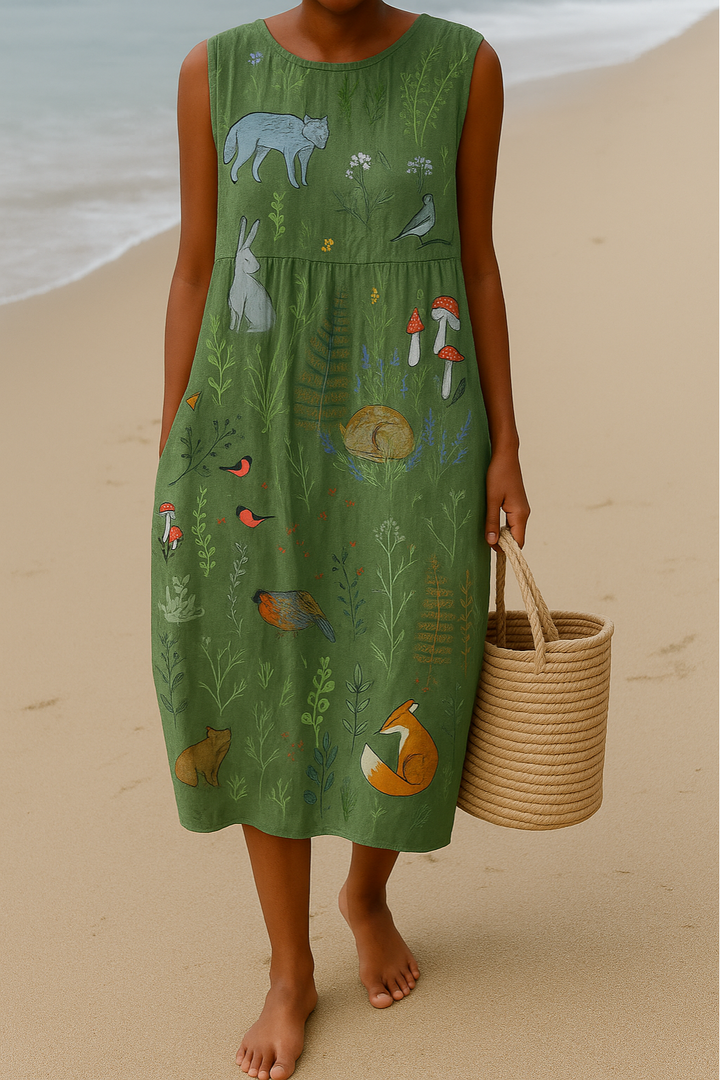 Avery - Elegante vestido floral informal