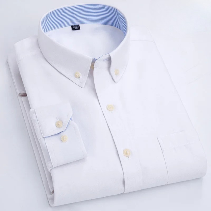 Edison - Camisa de botones de manga larga premium