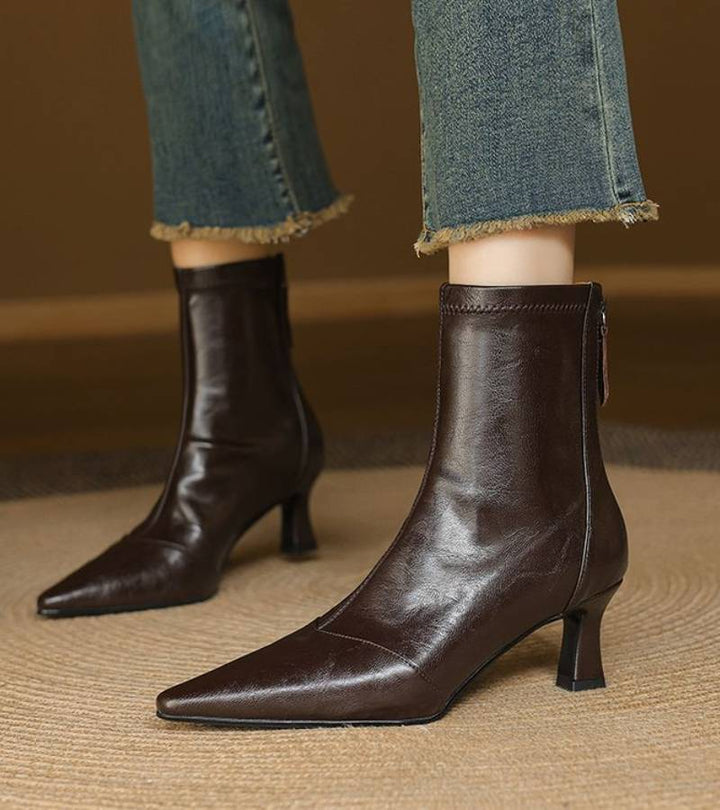 Amelia - Botines de tacón elegantes