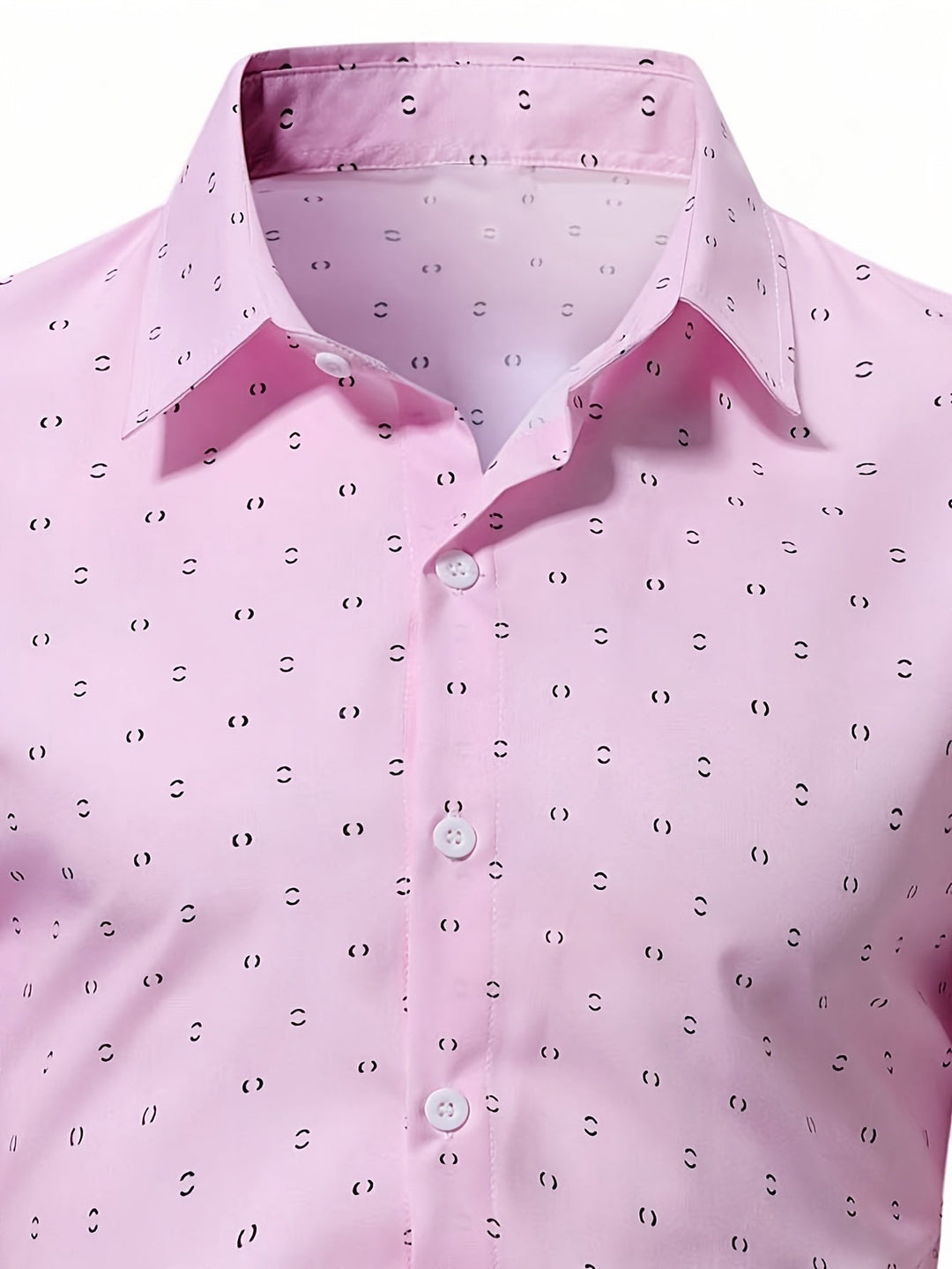 Rowen - Camisa de manga corta con estampado de tacto suave