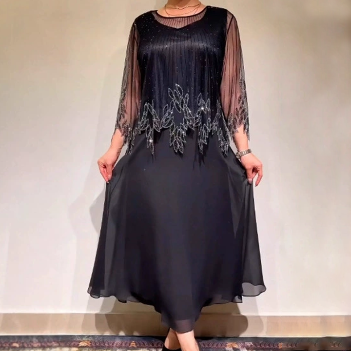 Marivyne - Vestido Midi Casual Estiloso