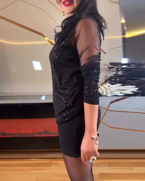 Enyelle - Vestido Mini Casual Elegante