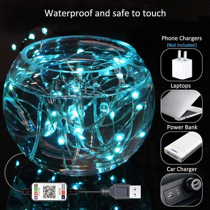 Abigail - Luz LED Decorativa en Guirnalda
