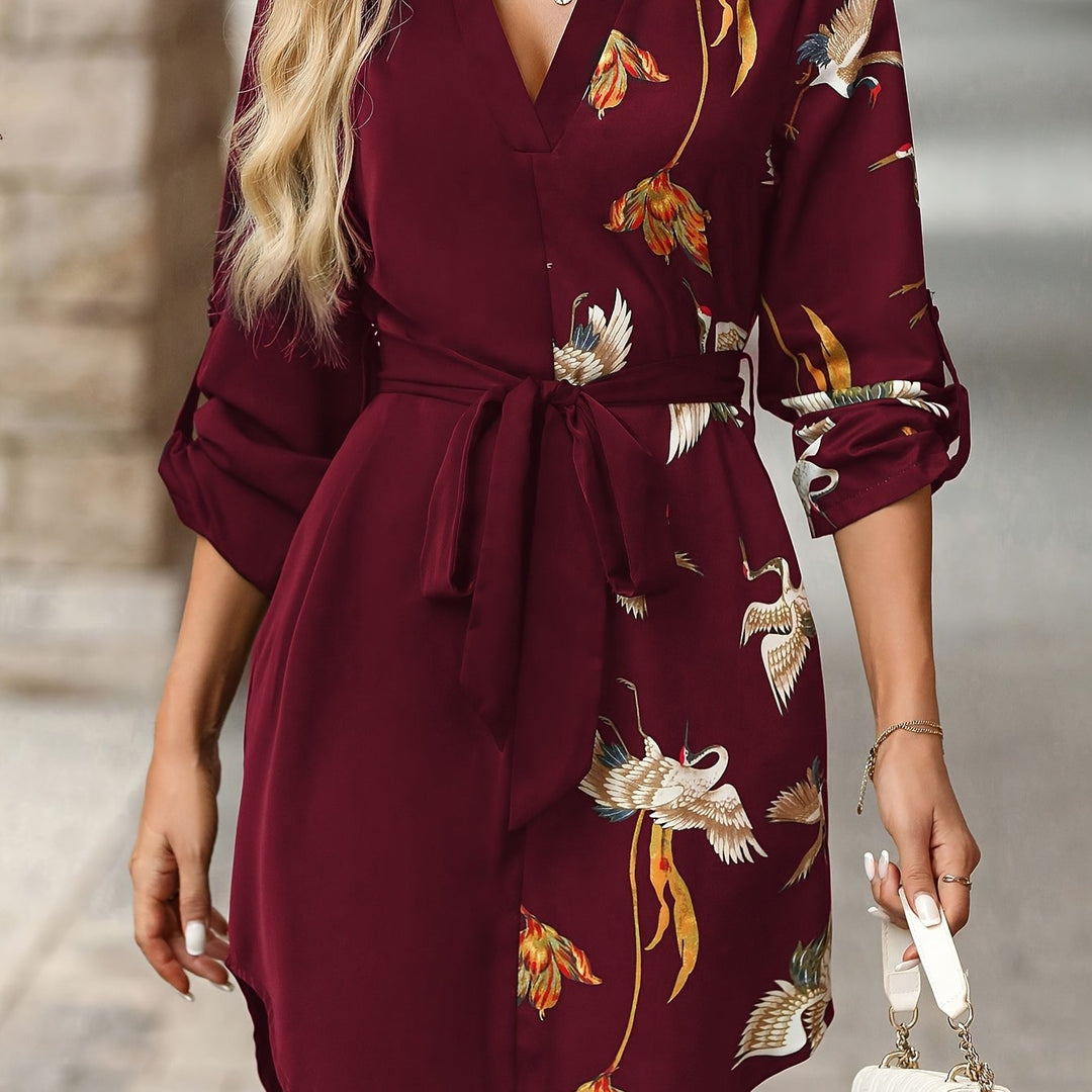 Oriella - Vestido Mini Casual Estiloso