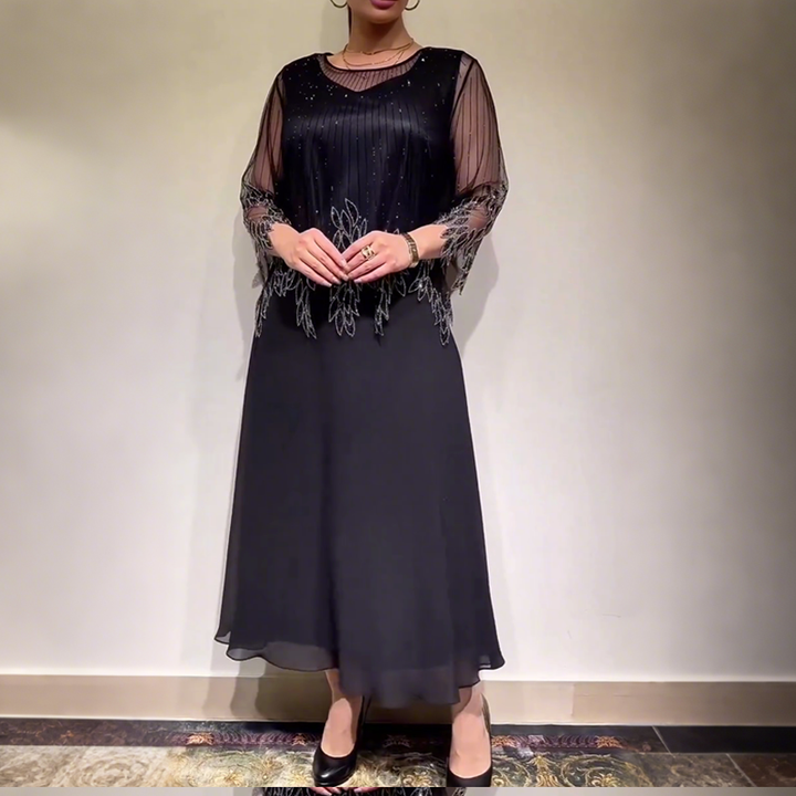 Marivyne - Vestido Midi Casual Estiloso