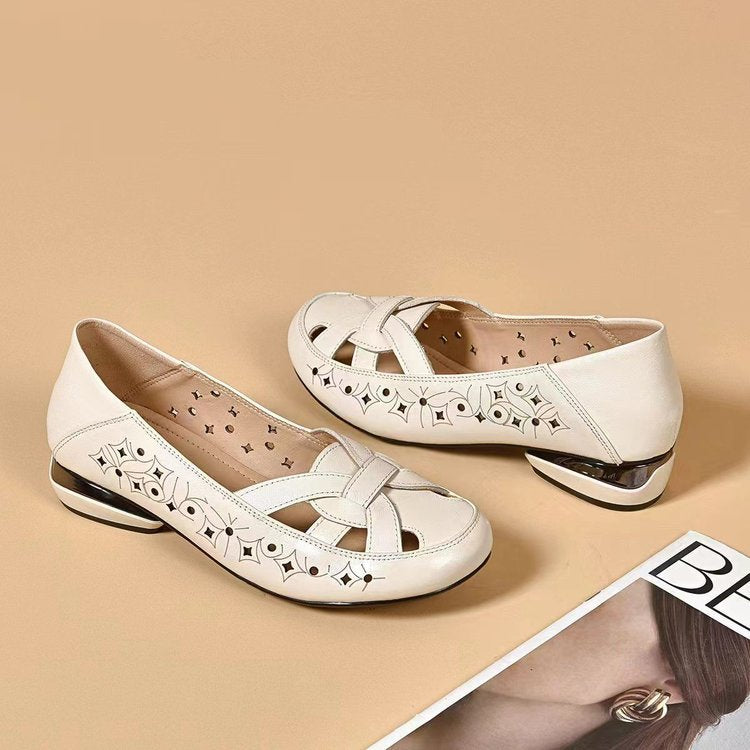 Noemi - Zapatos planos con recortes