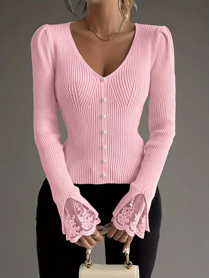 Corinne - Blusa Casual con Estilo