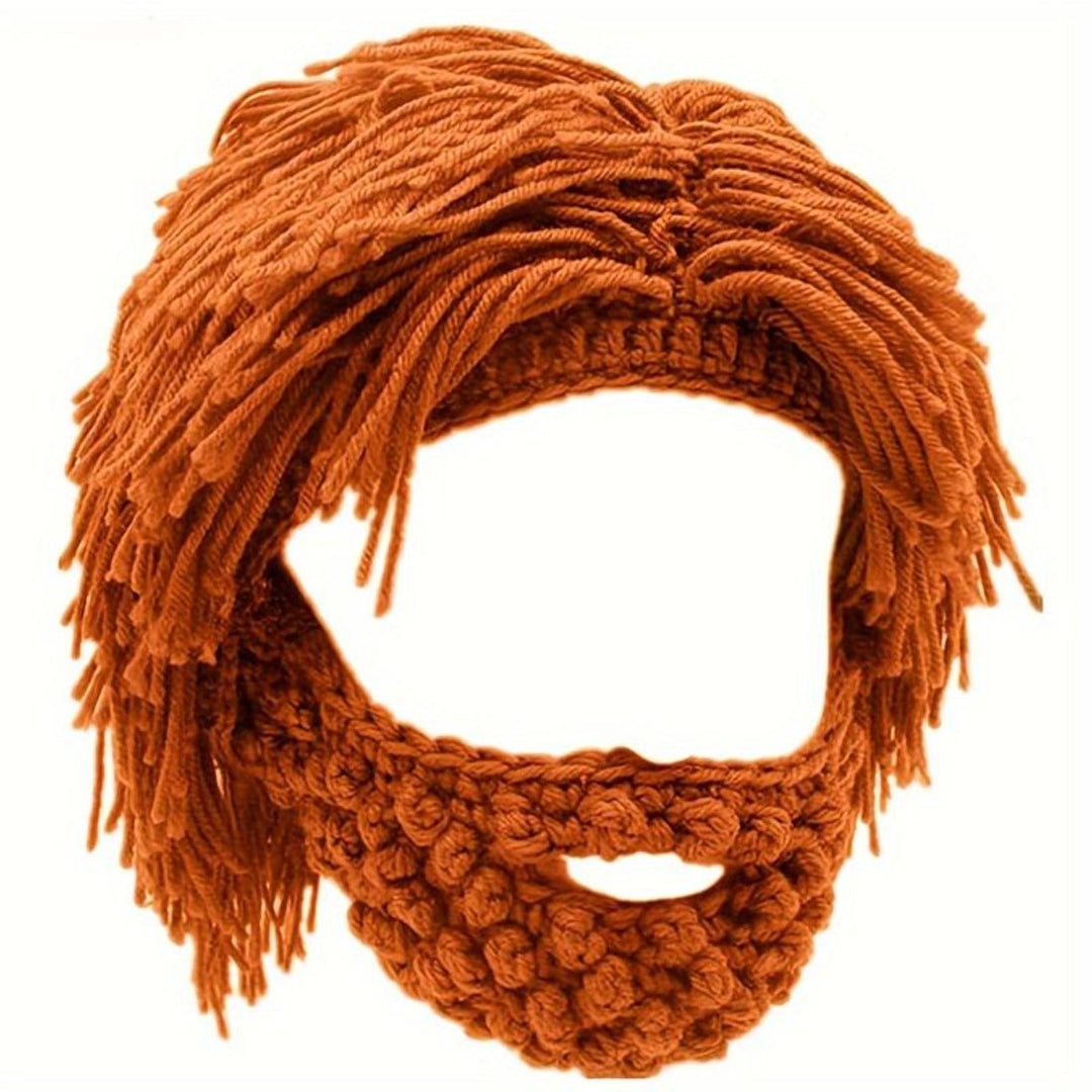 Braviron - Gorro con Barba Tejida