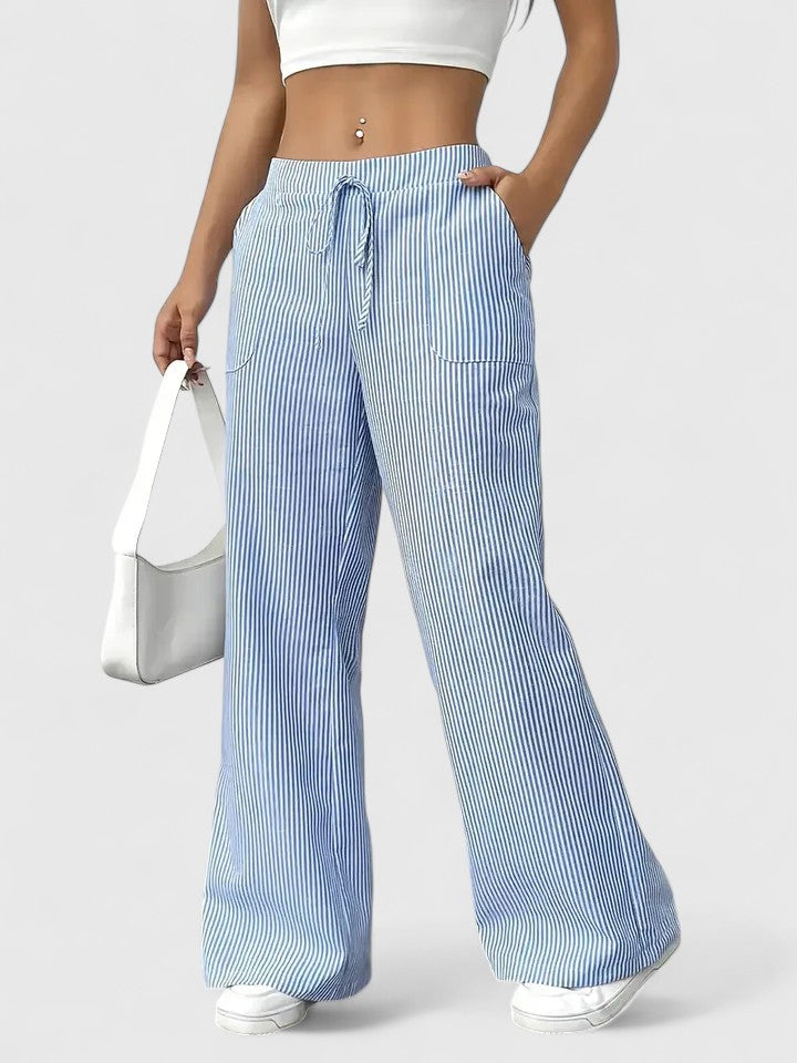 Chelsea - Pantalón de tacto suave con cordón ajustable