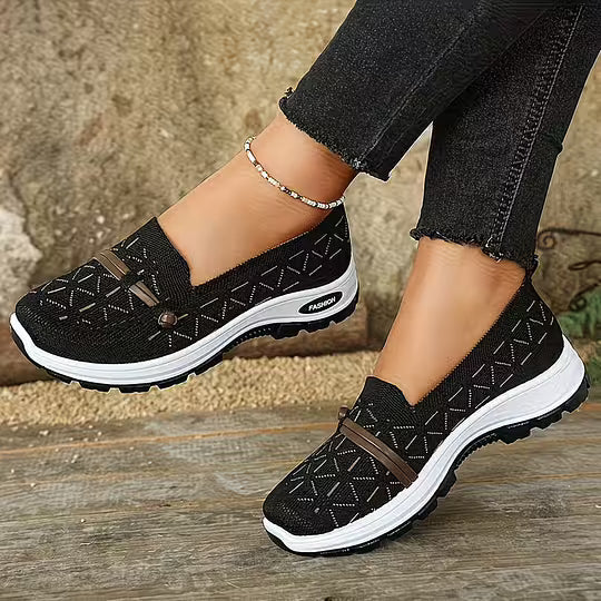 Xylah - Tenis casuales sin agujetas para caminar