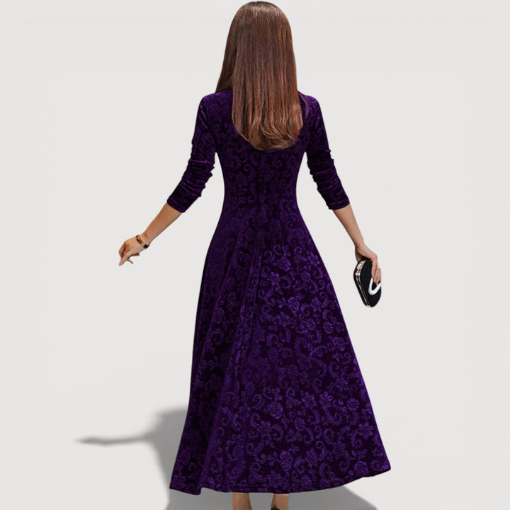 Orliya - Vestido de noche lujoso de tacto suave