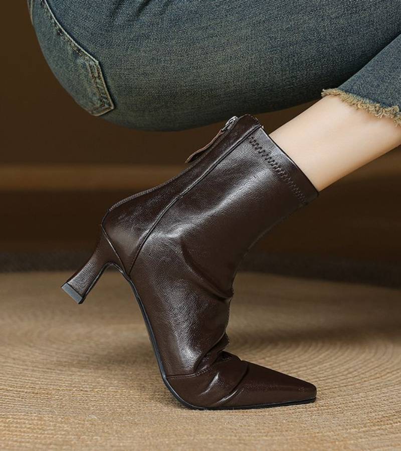 Amelia - Botines de tacón elegantes