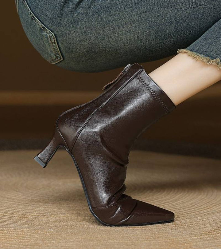 Amelia - Botines de tacón elegantes