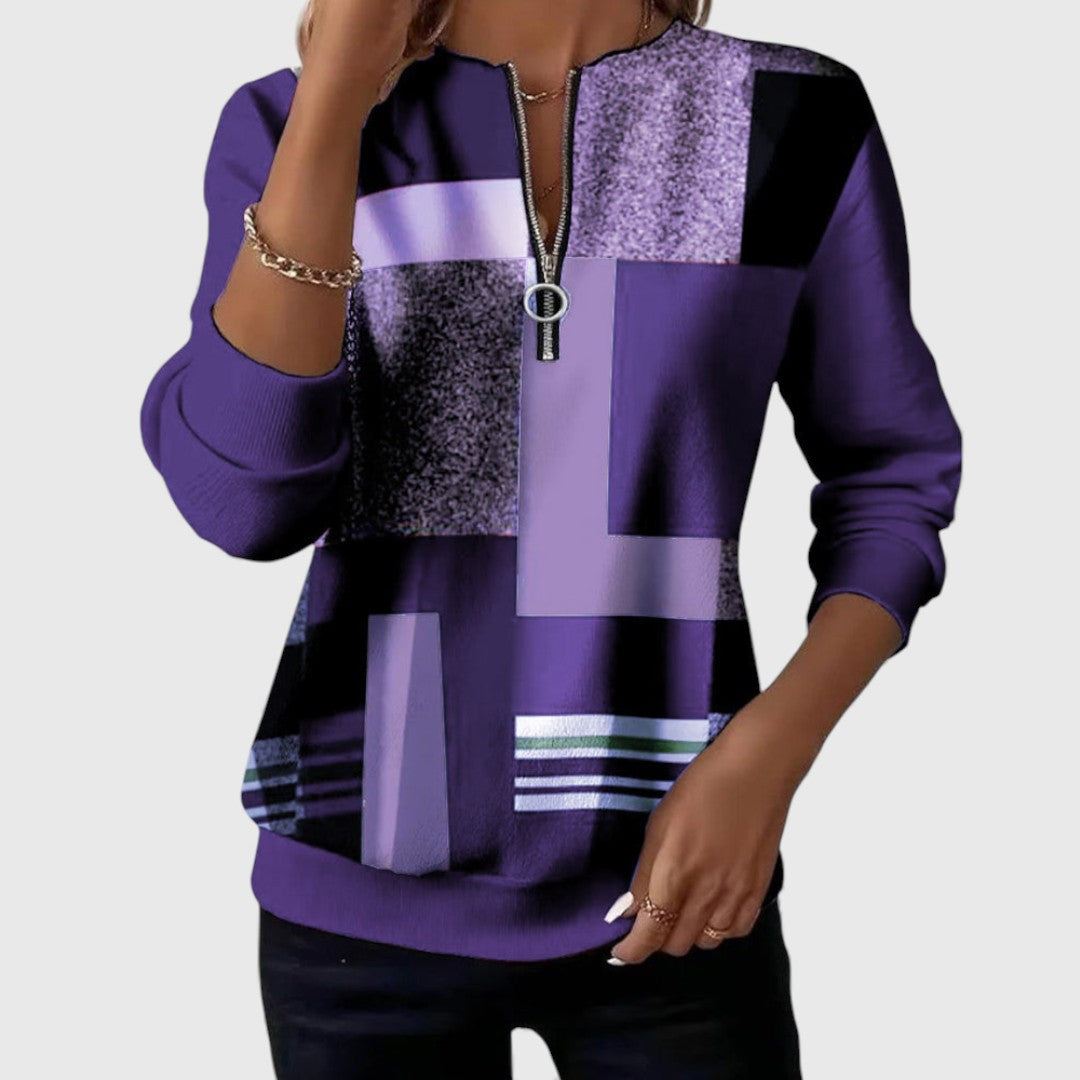 Zenovia - Sudadera Casual Estilosa