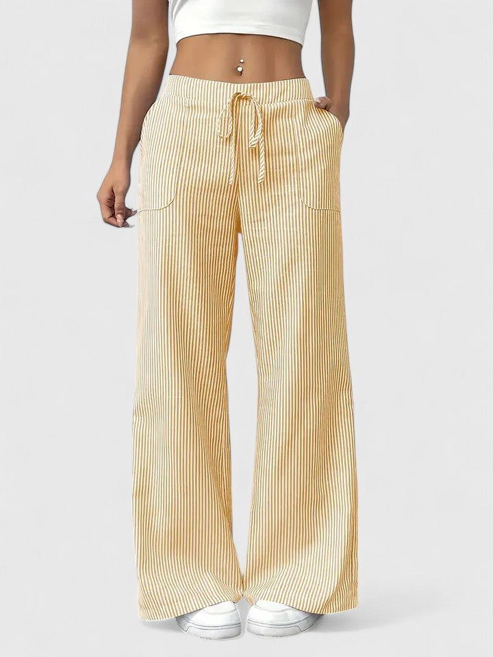 Chelsea - Pantalón de tacto suave con cordón ajustable