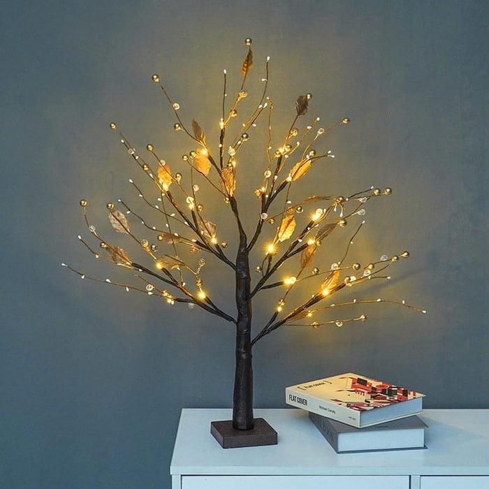 Penelope - Árbol de Mesa Decorativo con Luz LED