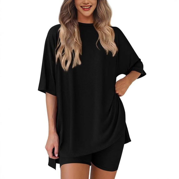 Calista - Conjunto de playera holgada y shorts