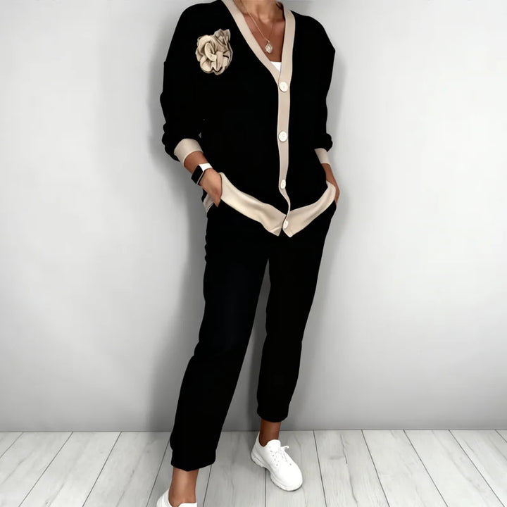 Ulyssa - Coordinado casual de dos piezas
