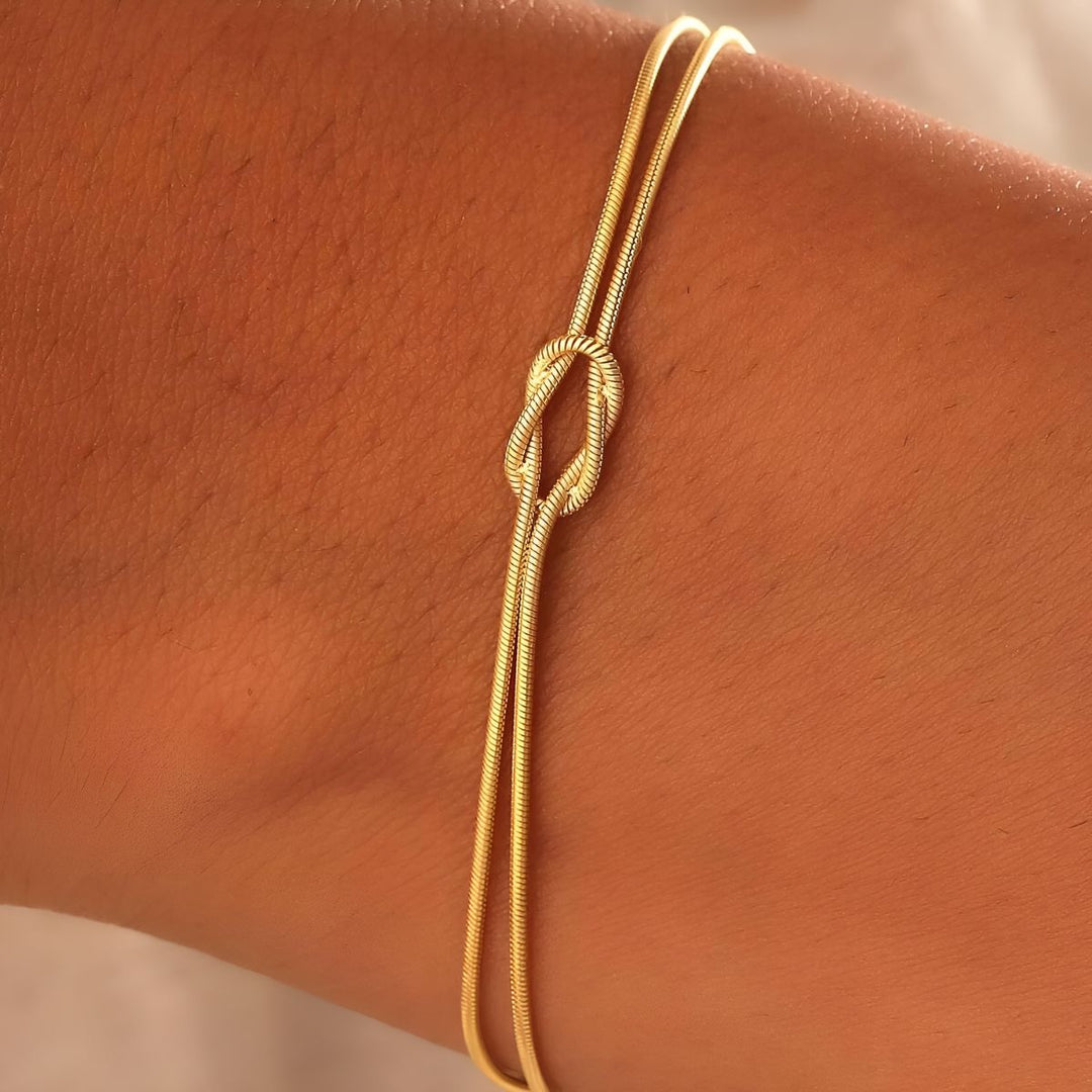 Vionarae - Pulsera Minimalista de Nudo