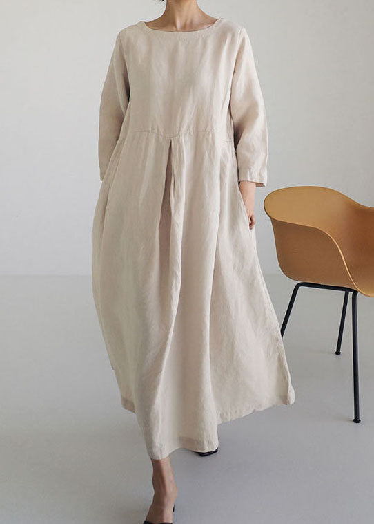 Oliva - Vestido de patchwork fresco