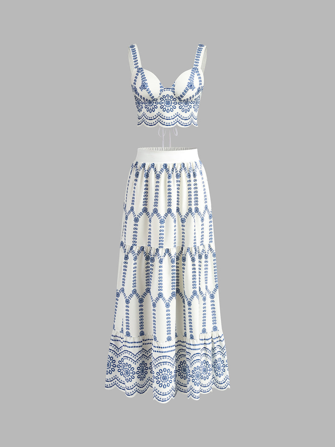 Veyda - Elegante conjunto informal de dos piezas