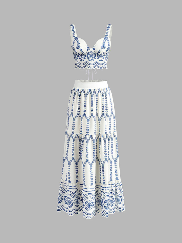 Veyda - Elegante conjunto informal de dos piezas